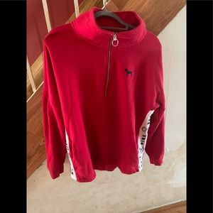 Pink Victoria Secret sweatshirt